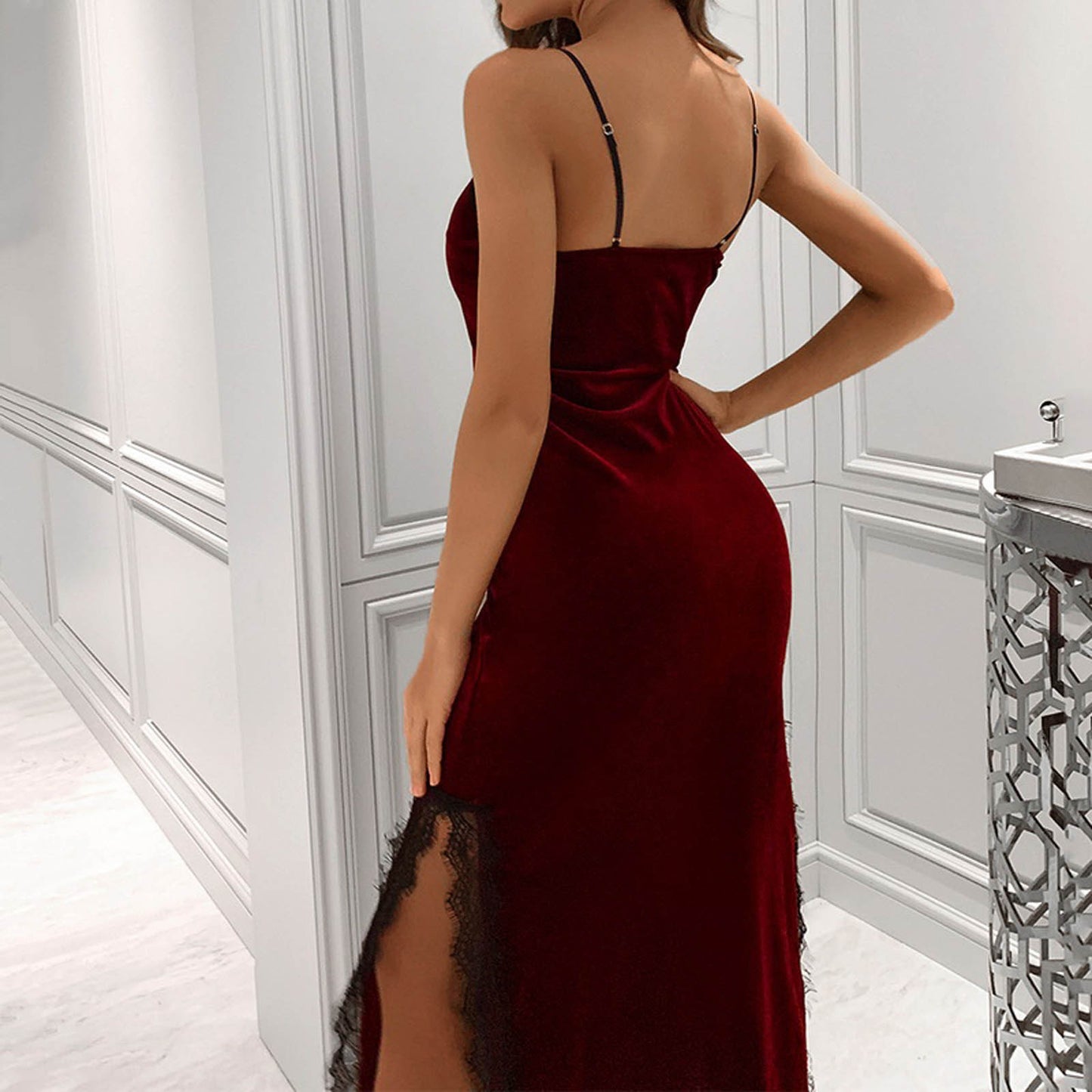 Sexy Long Sleep Dress