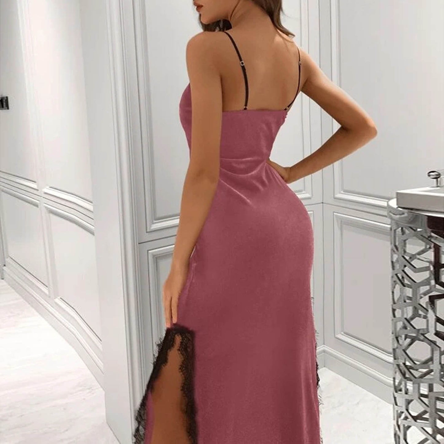 Sexy Long Sleep Dress