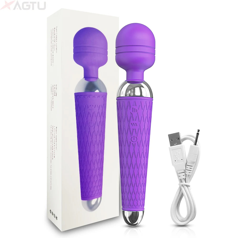 Powerful AV Vibrator Clitoris Stimulator Dildo