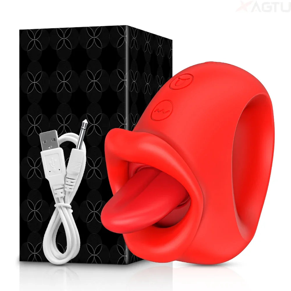 Tongue Sex Toy Masturbator