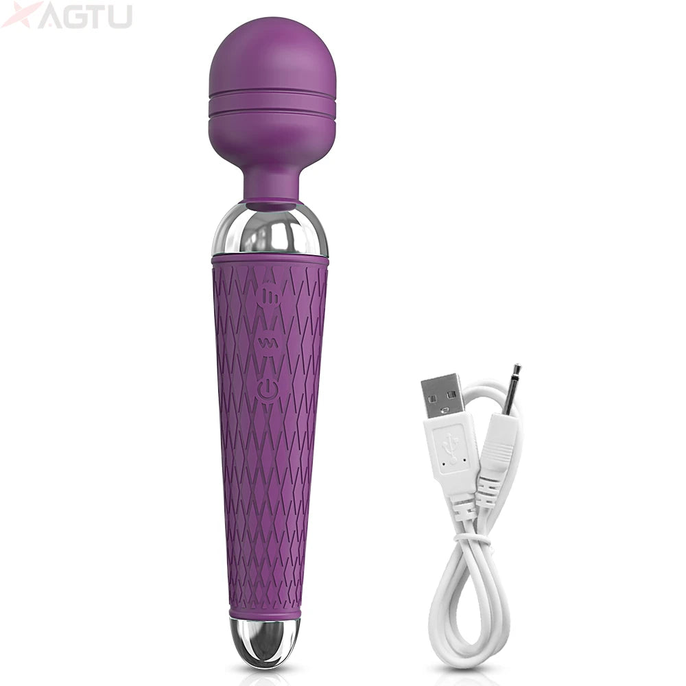 Powerful AV Vibrator Clitoris Stimulator Dildo