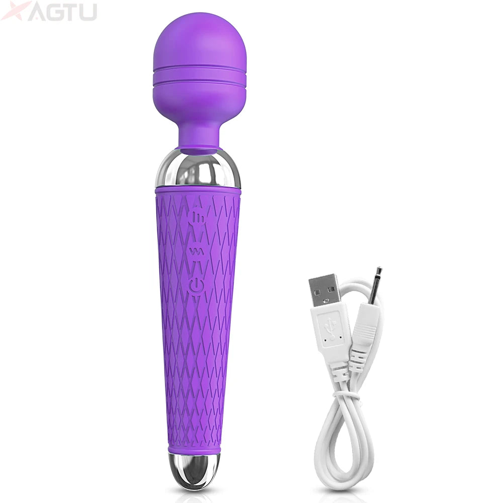 Powerful AV Vibrator Clitoris Stimulator Dildo