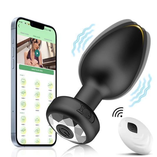 APP Remote Anal Vibrator