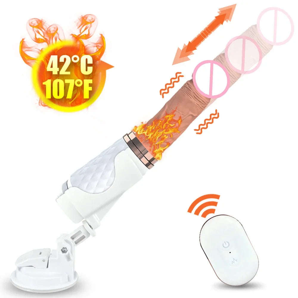 Automatic Sex Machine Rotating Dildo Vibrator