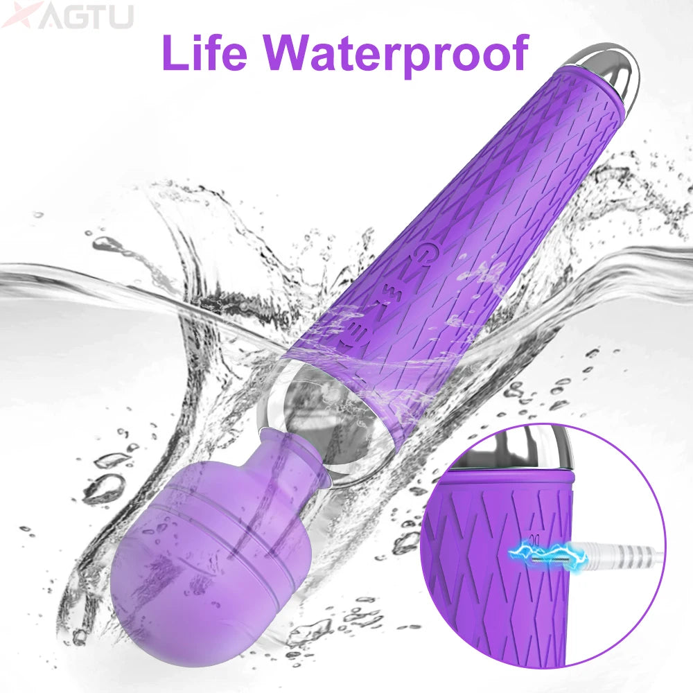 Powerful AV Vibrator Clitoris Stimulator Dildo