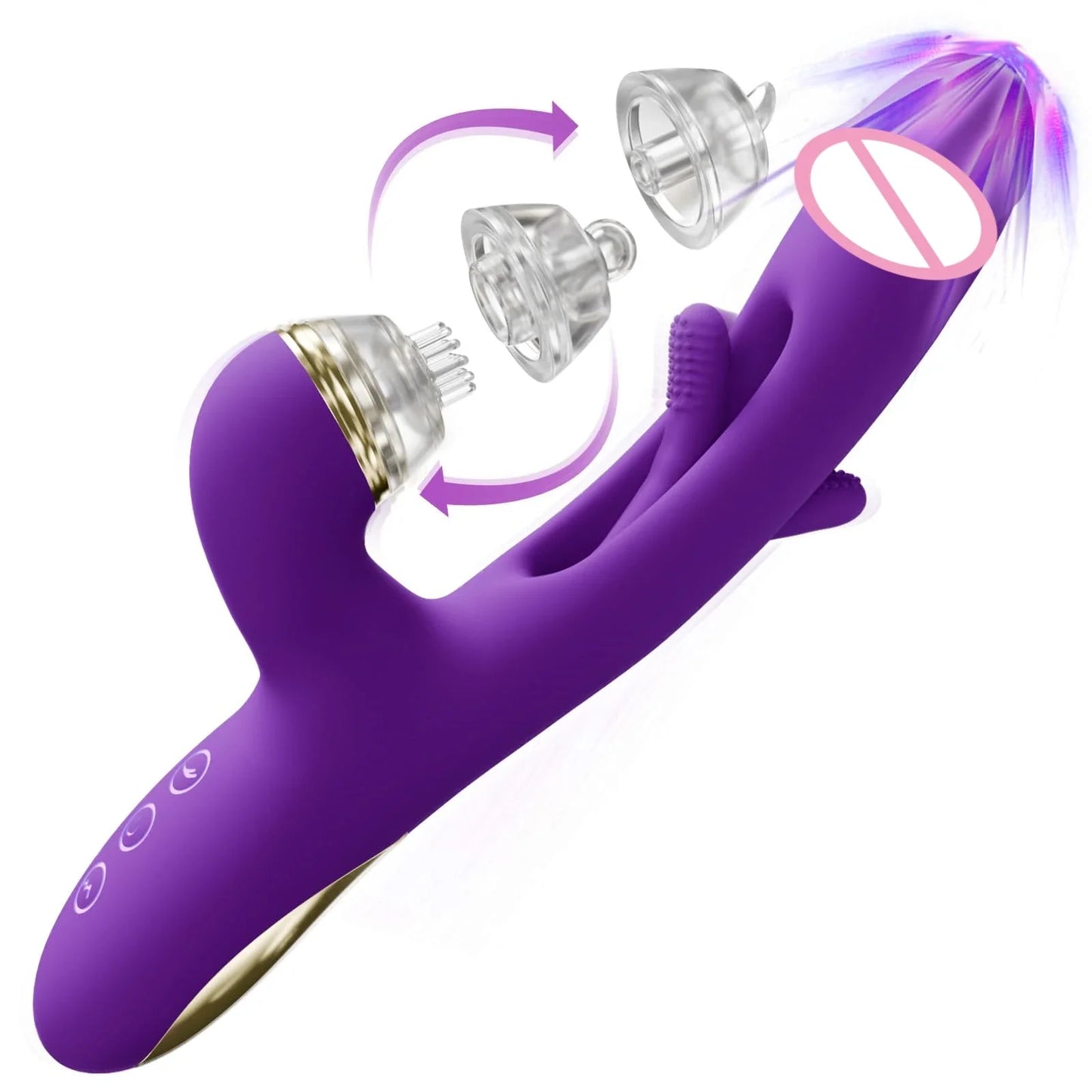 Tapping Flapping Vibrator for Women