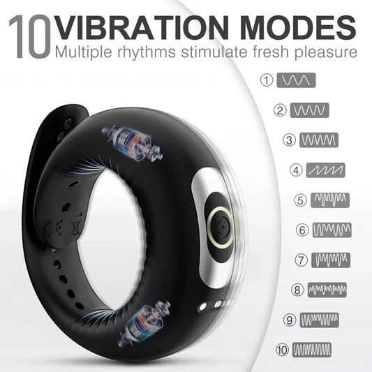 Male Cock Ring Vibrator